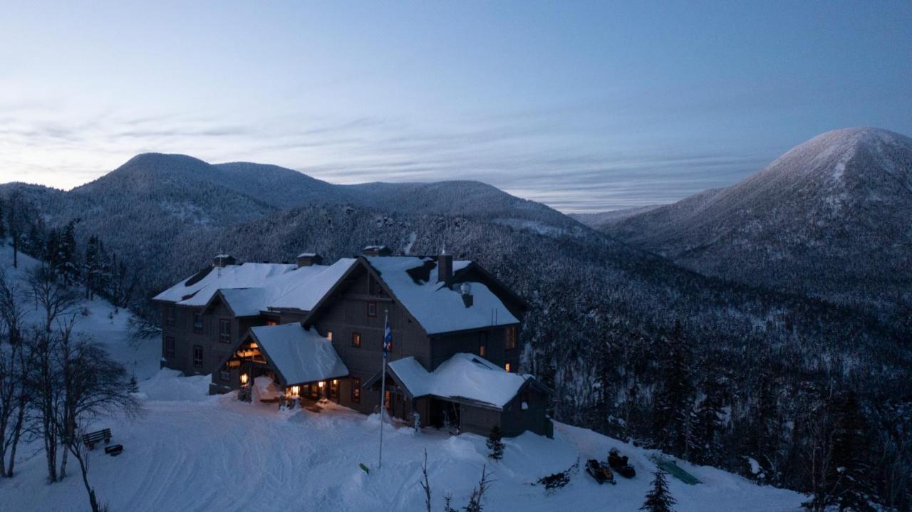 Auberge De Montagne Des Chic-Chocs Mountain Lodge - Sepaq Sainte Anne-des-Chênes Buitenkant foto